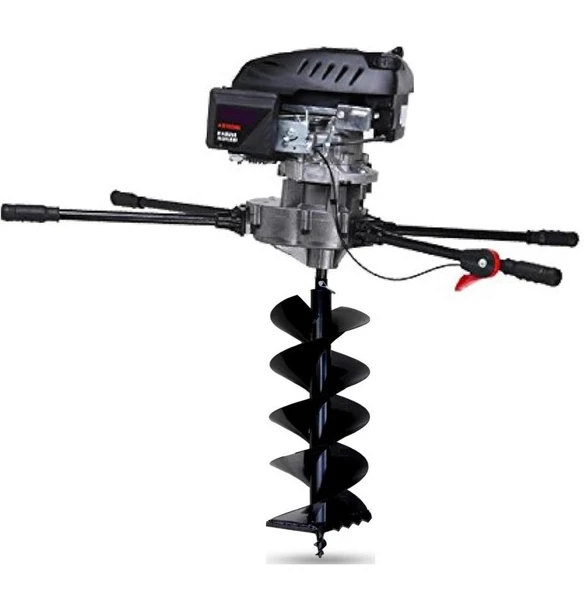 Gardenpro Ağır Hizmet Toprak Burgu Makinası 6.5 Hp 400 mm ürün görseli 1