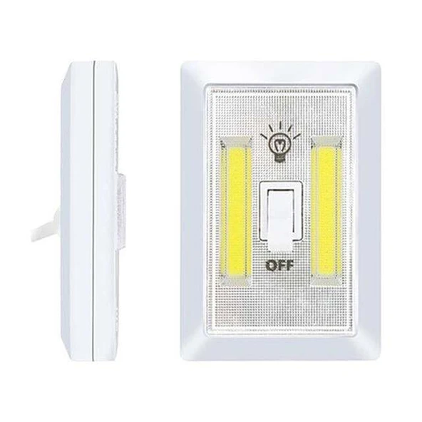 Powermaster Portatif Duvar ve Dolap İçi Ledli Kare Işıldak - 2