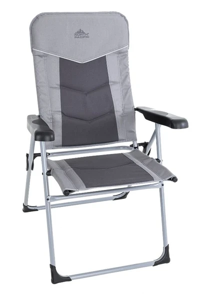 North Pacific Dolgulu Sırt Kısmı Ayarlanabilir Kamp Sandalyesi