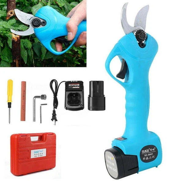 Suca SC-8601 Akülü Budama Makası 2 Bataryalı - Resim 2