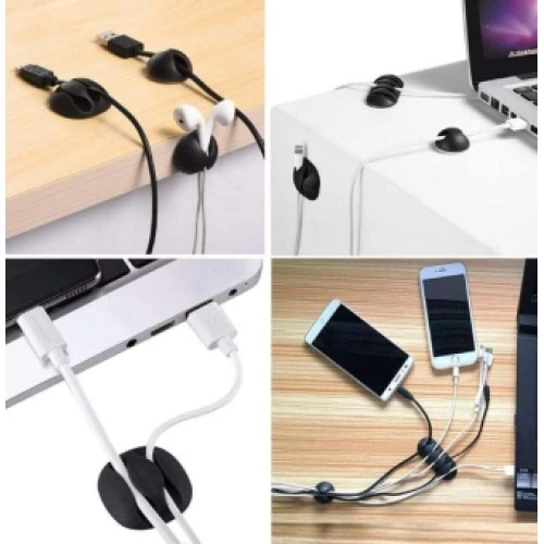 Yapışkanlı Kablo Sabitleyici Düzenleyici 16 lı Paket - 2