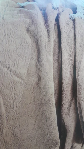 BELLİSİMA ÇİFT KİŞİLİK YATAK ÖRTÜSÜ COMMONCER KAHVE - 7