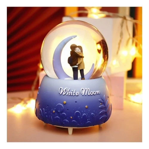 White Moon Kar Küresi Orta Boy - 1