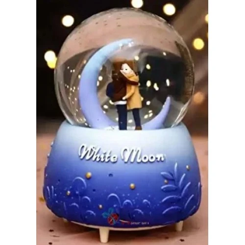 White Moon Kar Küresi Orta Boy - 2