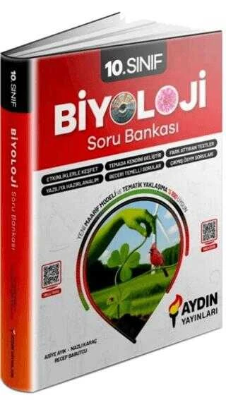Aydın 10. Sınıf Biyoloji Konu Özetli Soru Bankası Yeni