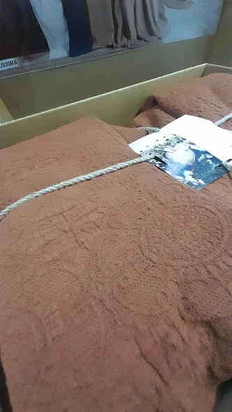 BELLİSİMA ÇİFT KİŞİLİK YATAK ÖRTÜSÜ AOTUMN KİREMİT - Resim 5