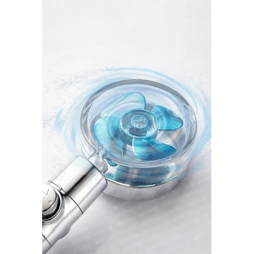 Duş Başlığı Turbo Pervaneli Serinletici Tasarım - Resim 2