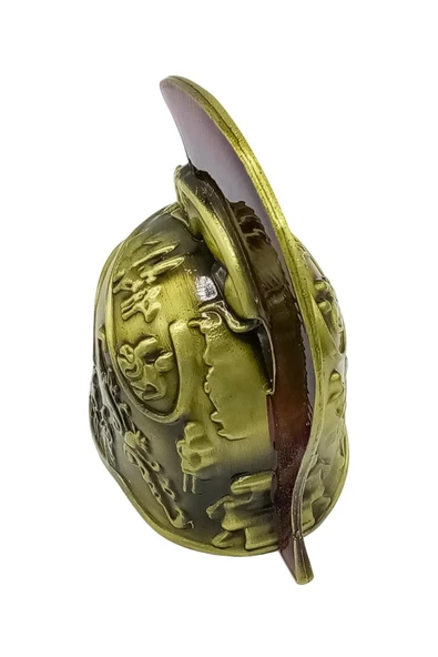 Metal Gold Leonidas Sparta Miğferi Biblo 10 cm - Resim 11