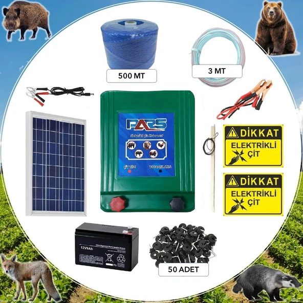 Elektrikli Sensörlü Yaban Kovar Arıcı Profesyonel Set ürün görseli 1