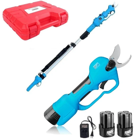 Suca SC 8610A LED Ekranlı Uzatma Aparatlı Budama Makası 32 mm 2.70 Mt ürün görseli 1