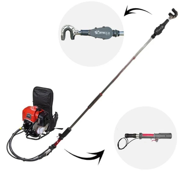 Stella Plus SP-900 Benzin Motorlu Zeytin Hasat Makinesi 3.1 Hp ürün görseli 1