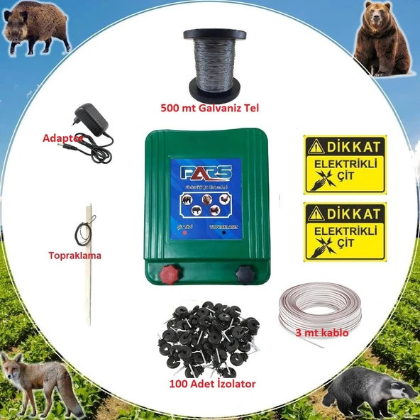 Elektrikli Sensörlü Yaban Kovar Arıcı Mini Set - 1
