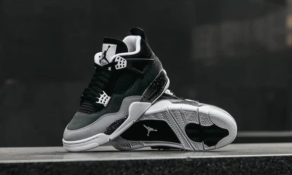 PTTAVM: Nike Jordan 4 Retro Fear Pack Sneaker Spor Ayakkabı 626969-030