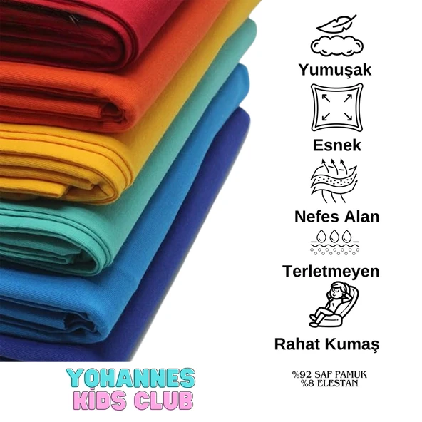 Yohannes Club, Erkek Çocuk, Pamuklu Boxer, 3'lü ve 4'lü paket seçenekli, çok renkli - Resim 7