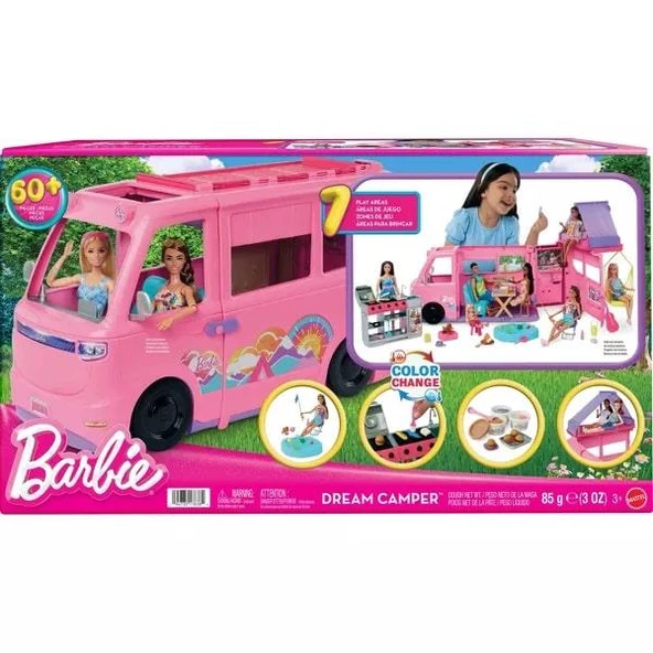 Barbie Dream Camper Karavan Oyun Seti HRJ78 ürün görseli