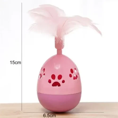 Pati Desenli Tüylü Hacı Yatmaz Oyuncak - Resim 4