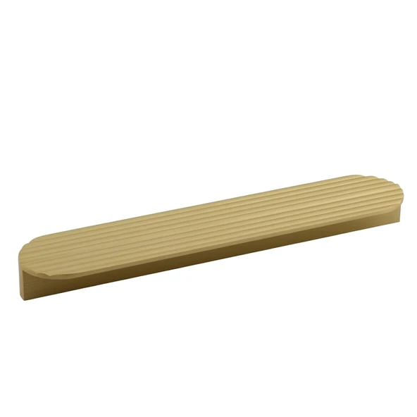 Teke Mat Altın Metal Kulp 224 mm 22,4 cm Mutfak Dolabı Kulbu Kulpu Mobilya Çekmece Dolap Kulpları - Resim 3