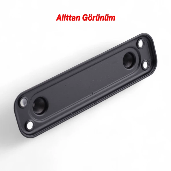 Siyah Büyük 14.5 cm Metal Kapı Çekme Kolu Tutamağı Kulp Kulpları Dolap Mobilya Dolap Çekmece - Resim 4