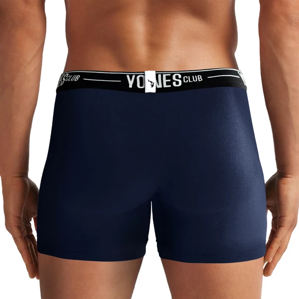 Yohannes Club, Erkek Özel Bölmeli Pamuklu Boxer, Renk Seçenekli, Tekli Paket - Resim 10
