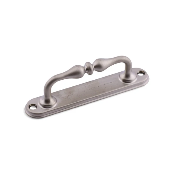 Saten Metal Kapı Çekme Kolu 12 cm Tutamağı Kulp Saclı Kulpları Dolap Mobilya Dolap Çekmece - Resim 4