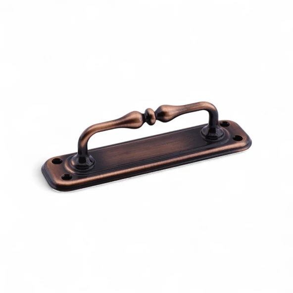 Antik Bakır Büyük Metal Kapı Çekme Kolu 14.5 cm Tutamağı Kulp Kulpları Dolap Mobilya Dolap Çekmece - Resim 5