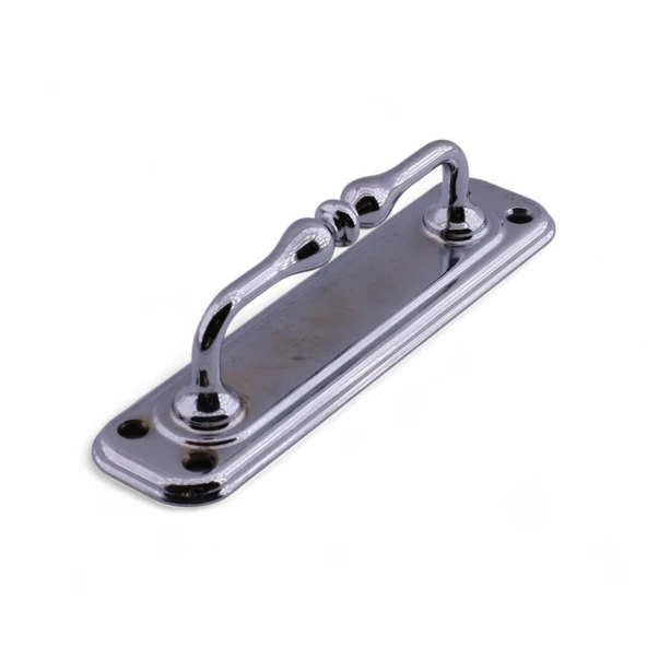 Gümüş Krom Büyük 14.5 cm Metal Kapı Çekme Kolu Tutamağı Kulp Kulpları Dolap Mobilya Dolap Çekmece - Resim 6