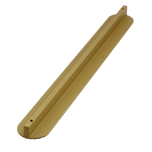 Teke Mat Altın Metal Kulp 320 mm 32 cm Mutfak Dolabı Kulbu Kulpu Mobilya Çekmece Dolap Kulpları - 4