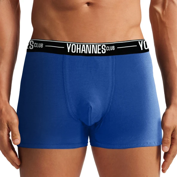 Yohannes Club, Erkek Özel Bölmeli Pamuklu Boxer, Renk Seçenekli, Tekli Paket - Resim 8