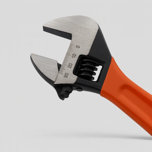 Kurbağacık Mengene 12 İnç 300 Mm 30 Cm Metal Sabitleme İngiliz Anahtarı Kurbacık - Resim 4