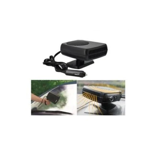 Oto Isıtıcı-soğutucu Fan Cam Buğu Çözücü Fan Araç Içi Isıtıcı-soğutucu Fan 12v Çakmaklık Girişli - 3