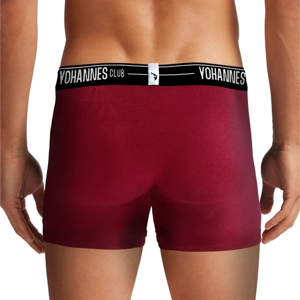 Yohannes Club, Erkek Özel Keseli Pamuklu Boxer, Renk Seçenekli, Tekli paket - Resim 10