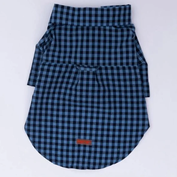 Pawstar Luss Mavi Kedi ve Küçük Irk Köpek Gömleği - 4