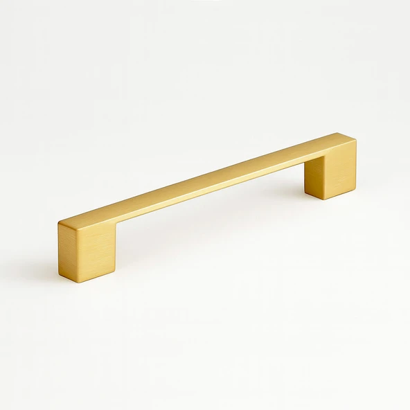 Gölcük 160 mm Metal Mat Altın Gold Kulp Mobilya Çekmece Mutfak Dolabı Dolap Kapak Kulpları Kulb ürün görseli