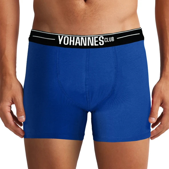 Yohannes Club, Erkek Özel Keseli Pamuklu Boxer, Renk Seçenekli, Tekli paket - Resim 8