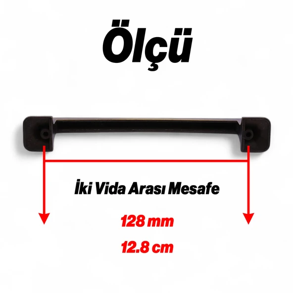 Penguen 128 mm Eskitme Antik Sarı Metal Mobilya Mutfak Çekmece Dolap Dolabı Kulpu Kulbu Kulpları - Resim 2