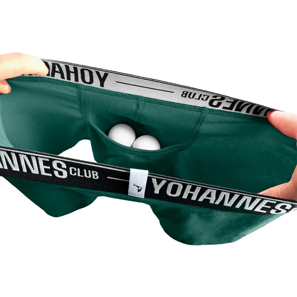 Yohannes Club, Erkek Özel Keseli Pamuklu Boxer, Renk Seçenekli, Tekli paket - Resim 6