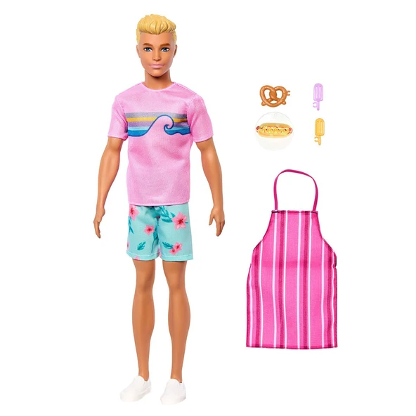 JFV65 Ken Malibu Bebek - Malibu - Barbie Mysteries: Beach Detectives - Resim 2