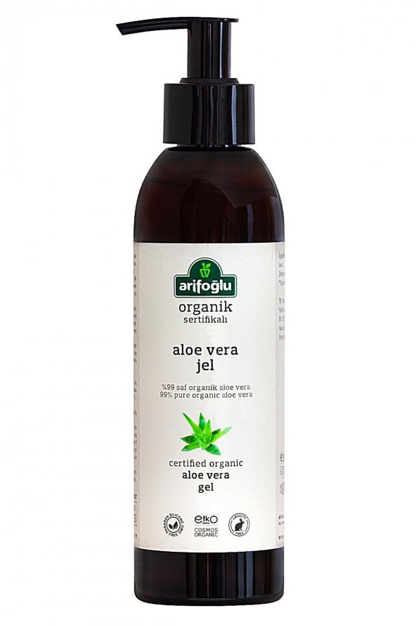 Arifoğlu Organik Aloe Vera Jel 250ml - 3