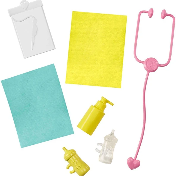 GKH23 Barbie Bebek Doktoru - Sarışın - Resim 3