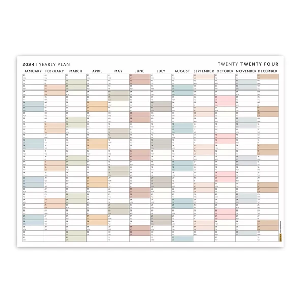 2026 Yıllık Planlayıcı Duvar Takvimi, Planlayıcı Takvim, Yatay Poster Planlayıcı Takvim - Resim 2