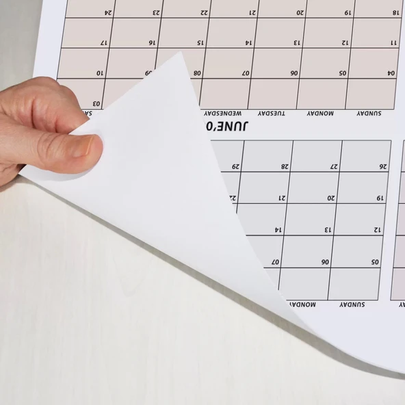 Amerikan Standardı 2026 Yıllık Planlayıcı Takvim, Pazar Başlangıç 2026 Takvim - Resim 5