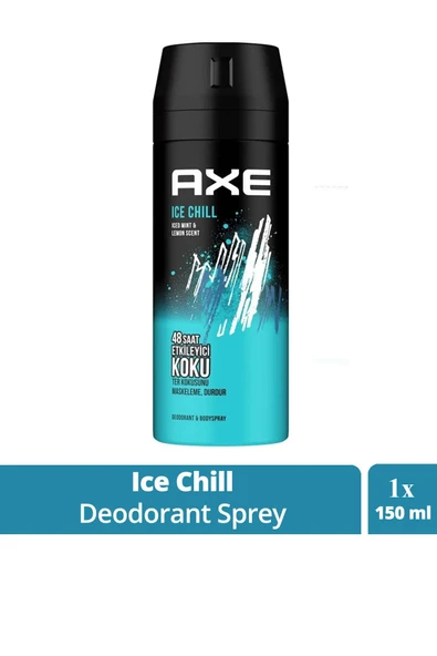 Axe Ice Chill Erkek Deodorant Sprey 150 ml - 1