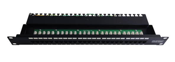 Beek 25 port CAT 3 ISDN Patch Panel, zırhsız, 8P4C, LSA, 1U, kabinete monte edilebilir<br>
Beek CAT 3 ISDN Patch Panel, unshielded, 25-port RJ45, 8P4C, LSA, 1U, rack mount ürün görseli