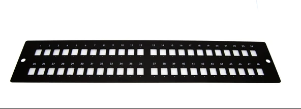 Beek BN-FP192U-QL Model Fiber Patch Panel Kutusu için 2U 48LC DX Ön Plaka Seti, 1'li, coupler hariç<br>
Beek 2U 48LC DX front plate sets, single front plates. Front plates for BN-FP192U-QL ürün görseli 1