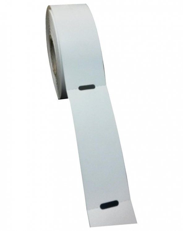 100X38 ORTADAN CELTEKLİ RAF ETİKETİ 350 SARIM 10 RULO