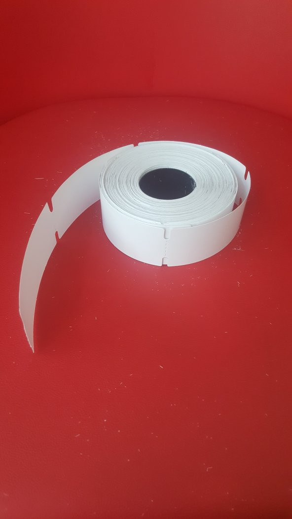 100X38 YANDAN ÇELTİKLİ RAF ETİKETİ 350 SARIM - 5