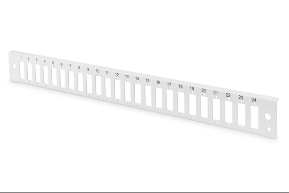 Digitus DN-96200-QL Sürgülü Boş Fiber Optik Sonlandırma Kutusu için Ön Panel, Kilit Mekanizmalı, 24x SC Duplex, 1U<br>
Digitus DN-96200-QL Fiber Optic Splice Box Front Panel, quick lock, 24x SC ürün görseli
