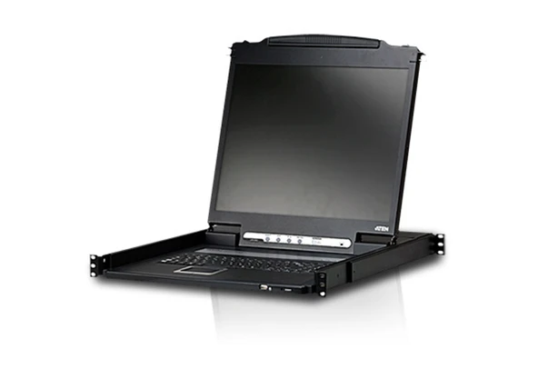 Hafif PS/2-USB LCD Konsol, Türkçe  Klavye - 1