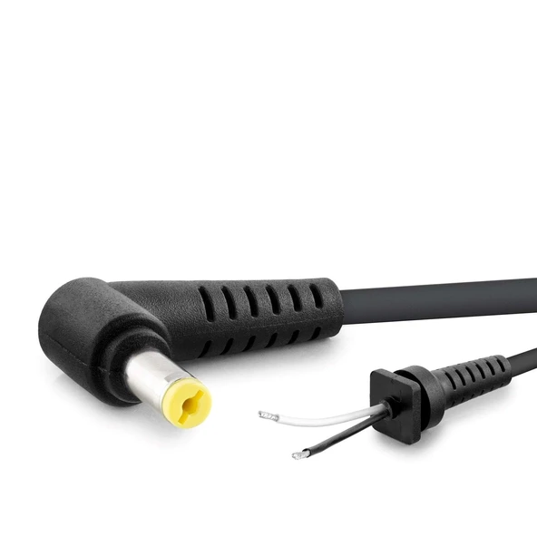 Notebook Adaptör Kablosu 5.5*1.7 L Tip Acer 120W-150W 1.2M Siyah HDX5561 - 1