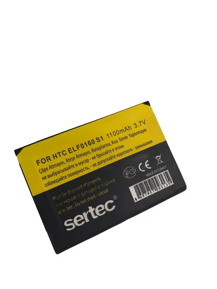 HTC   S1 Touch Elf 100 / ELF0160 Uyumlu Batarya - 1